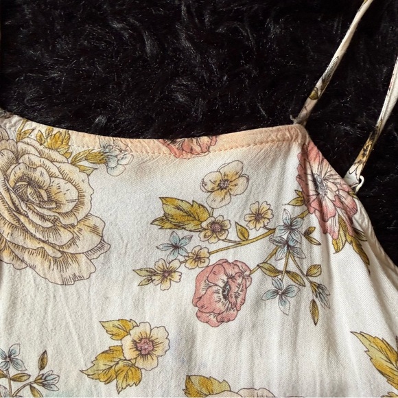 Art Class Fairycore Skirted Floral Romper - Picture 5 of 9